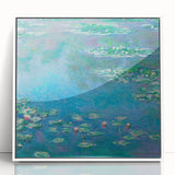 Claude Monet Water Lilies - Impressionist Landscape Wall Art Print