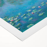 Claude Monet Water Lilies - Impressionist Landscape Wall Art Print