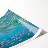 Claude Monet Water Lilies - Impressionist Landscape Wall Art Print