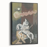 Modern Wall Art: At Night - Dreamlike Knight Composition