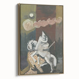 Modern Wall Art: At Night - Dreamlike Knight Composition