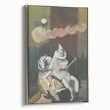 Modern Wall Art: At Night - Dreamlike Knight Composition