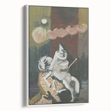 Modern Wall Art: At Night - Dreamlike Knight Composition