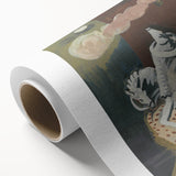 Modern Wall Art: At Night - Dreamlike Knight Composition