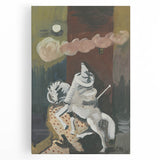 Modern Wall Art: At Night - Dreamlike Knight Composition