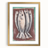 Modern Wall Art: Sea Ghosts - Expressive Maritime Composition