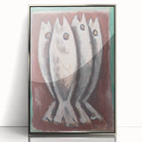 Modern Wall Art: Sea Ghosts - Expressive Maritime Composition