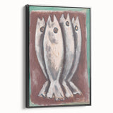 Modern Wall Art: Sea Ghosts - Expressive Maritime Composition