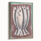 Modern Wall Art: Sea Ghosts - Expressive Maritime Composition