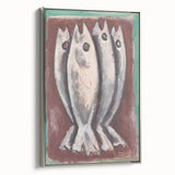 Modern Wall Art: Sea Ghosts - Expressive Maritime Composition