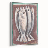 Modern Wall Art: Sea Ghosts - Expressive Maritime Composition