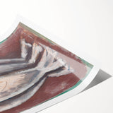 Modern Wall Art: Sea Ghosts - Expressive Maritime Composition