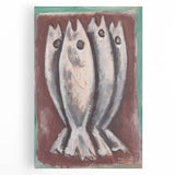 Modern Wall Art: Sea Ghosts - Expressive Maritime Composition