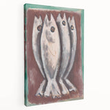 Modern Wall Art: Sea Ghosts - Expressive Maritime Composition