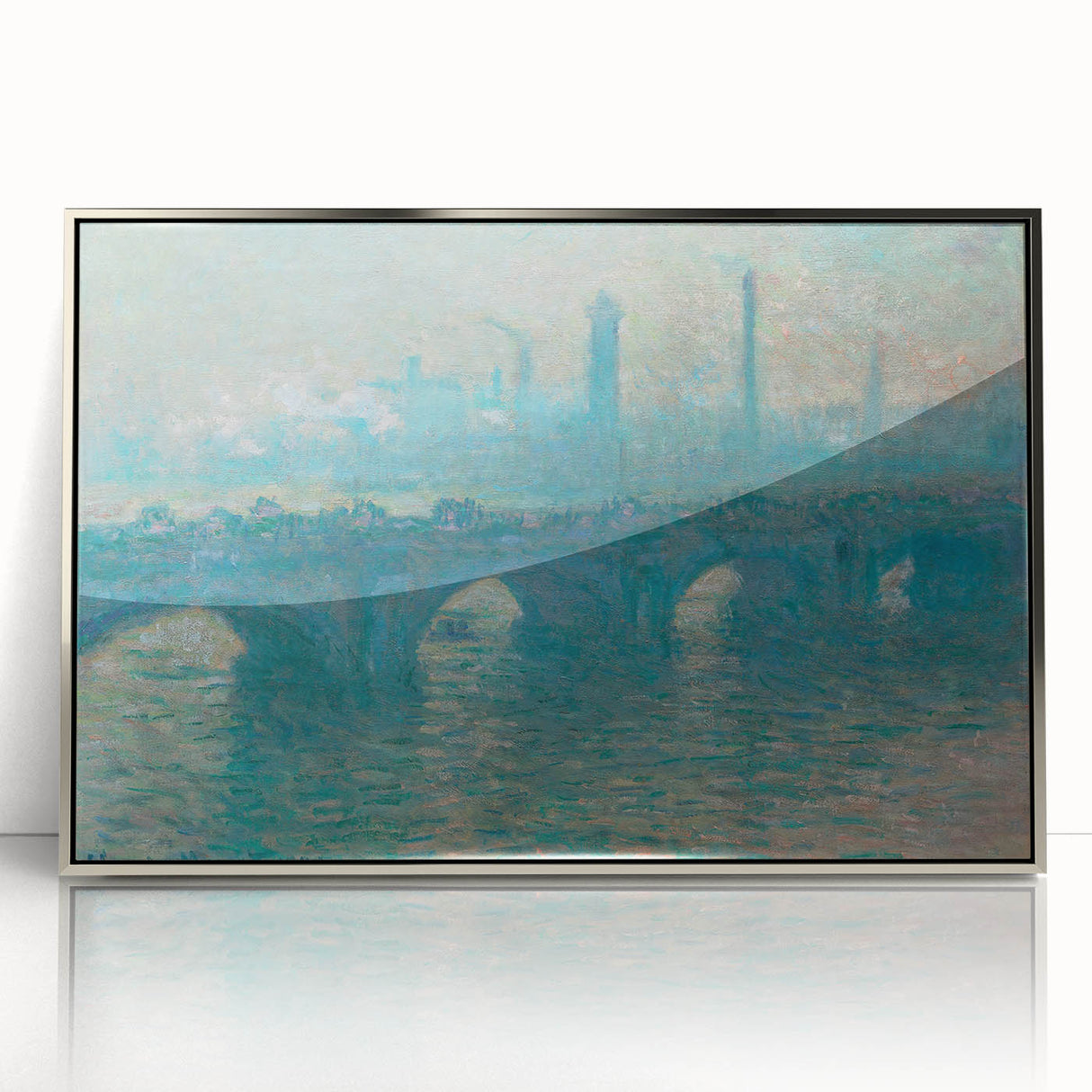 Claude Monet Prints - Waterloo Bridge Impressionist Wall Art