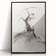 Modern Wall Art: Centaur Aiming at the Clouds - Mythical Elegance