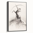 Modern Wall Art: Centaur Aiming at the Clouds - Mythical Elegance