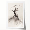 Modern Wall Art: Centaur Aiming at the Clouds - Mythical Elegance