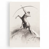 Modern Wall Art: Centaur Aiming at the Clouds - Mythical Elegance