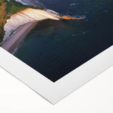 Vibrant rolled canvas print depicting stunning cliffs and landscapes, showcasing rich colors and intricate details, ideal for home decor and wall art enthusiasts.