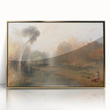 Romantic Art Prints: Schloss Rosenau, Coburg - Historic Landscape Wall Art