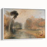 Romantic Art Prints: Schloss Rosenau, Coburg - Historic Landscape Wall Art