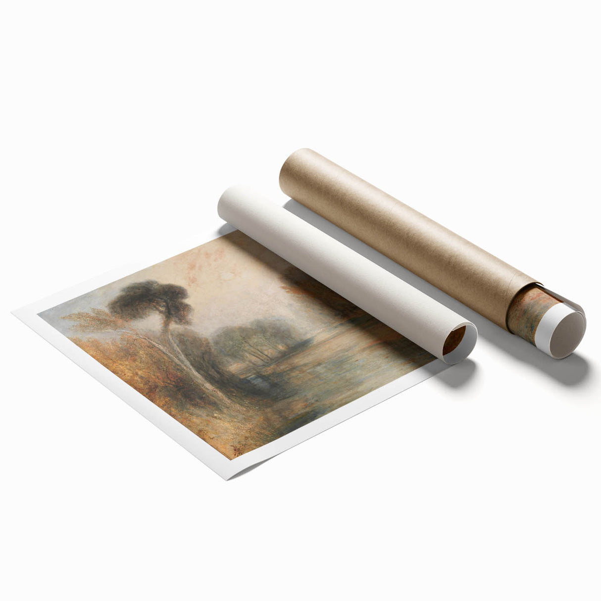 Romantic Art Prints: Schloss Rosenau, Coburg - Historic Landscape Wall Art