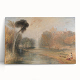 Romantic Art Prints: Schloss Rosenau, Coburg - Historic Landscape Wall Art