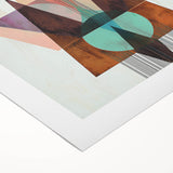 Geometric Abstract Canvas Prints – Framed Bedroom Wall Art