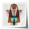 Geometric Abstract Canvas Prints – Framed Bedroom Wall Art