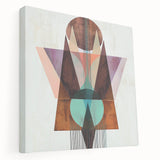 Geometric Abstract Canvas Prints – Framed Bedroom Wall Art