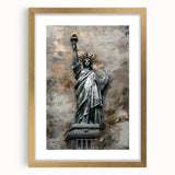 Statue of Liberty Office Wall Art – Modern Corporate Decor