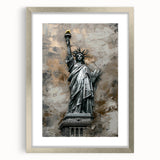 Statue of Liberty Office Wall Art – Modern Corporate Decor