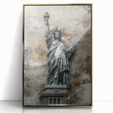 Statue of Liberty Office Wall Art – Modern Corporate Decor