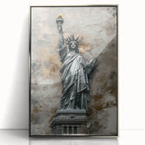 Statue of Liberty Office Wall Art – Modern Corporate Decor