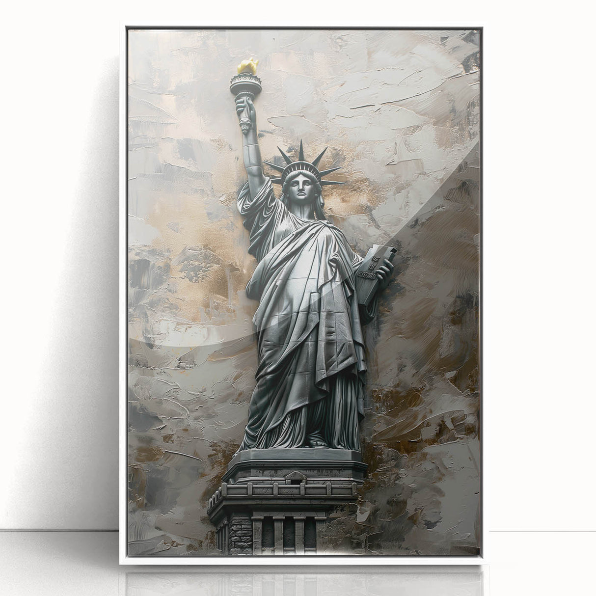 Statue of Liberty Office Wall Art – Modern Corporate Decor