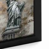 Statue of Liberty Office Wall Art – Modern Corporate Decor