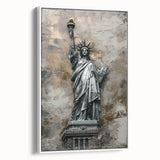 Statue of Liberty Office Wall Art – Modern Corporate Decor