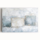 Abstract geometric stretched canvas artwork showcasing vibrant colors and dynamic shapes, ideal for modern home decor. Perfect for adding a contemporary touch to any room.