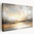 Abstract landscape wall art on stretched canvas, showcasing vibrant colors and dynamic patterns, ideal for modern home decor or artistic displays.