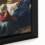Historical Baroque Art Print - Timeless Classic Scene Wall Décor