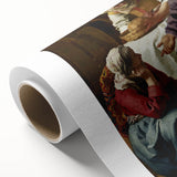 Historical Baroque Art Print - Timeless Classic Scene Wall Décor