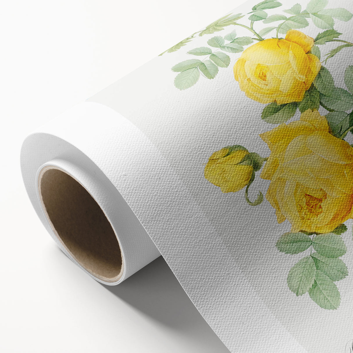 18th Century Neoclassicism Greco-Roman Yellow Rose Art Print