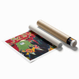 Expressionist Art: Tavern by Kirchner Vibrant Canvas Print