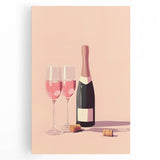 Large black and white stretched canvas featuring assorted kitchen utensils, ideal for kitchen wall art.