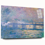 Impressionist London Scene - Monet's Charing Cross Bridge, 1903 Print