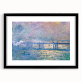 Impressionist London Scene - Monet's Charing Cross Bridge, 1903 Print