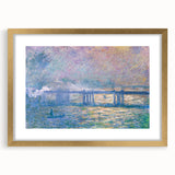 Impressionist London Scene - Monet's Charing Cross Bridge, 1903 Print