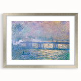 Impressionist London Scene - Monet's Charing Cross Bridge, 1903 Print