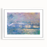 Impressionist London Scene - Monet's Charing Cross Bridge, 1903 Print
